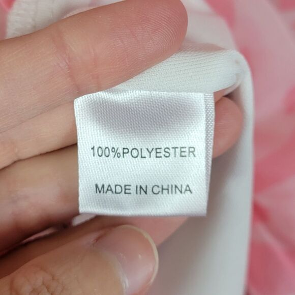 Giffniseti pink leopard print long sleeve cut out side ruffle hem maxi dress - Picture 11 of 12